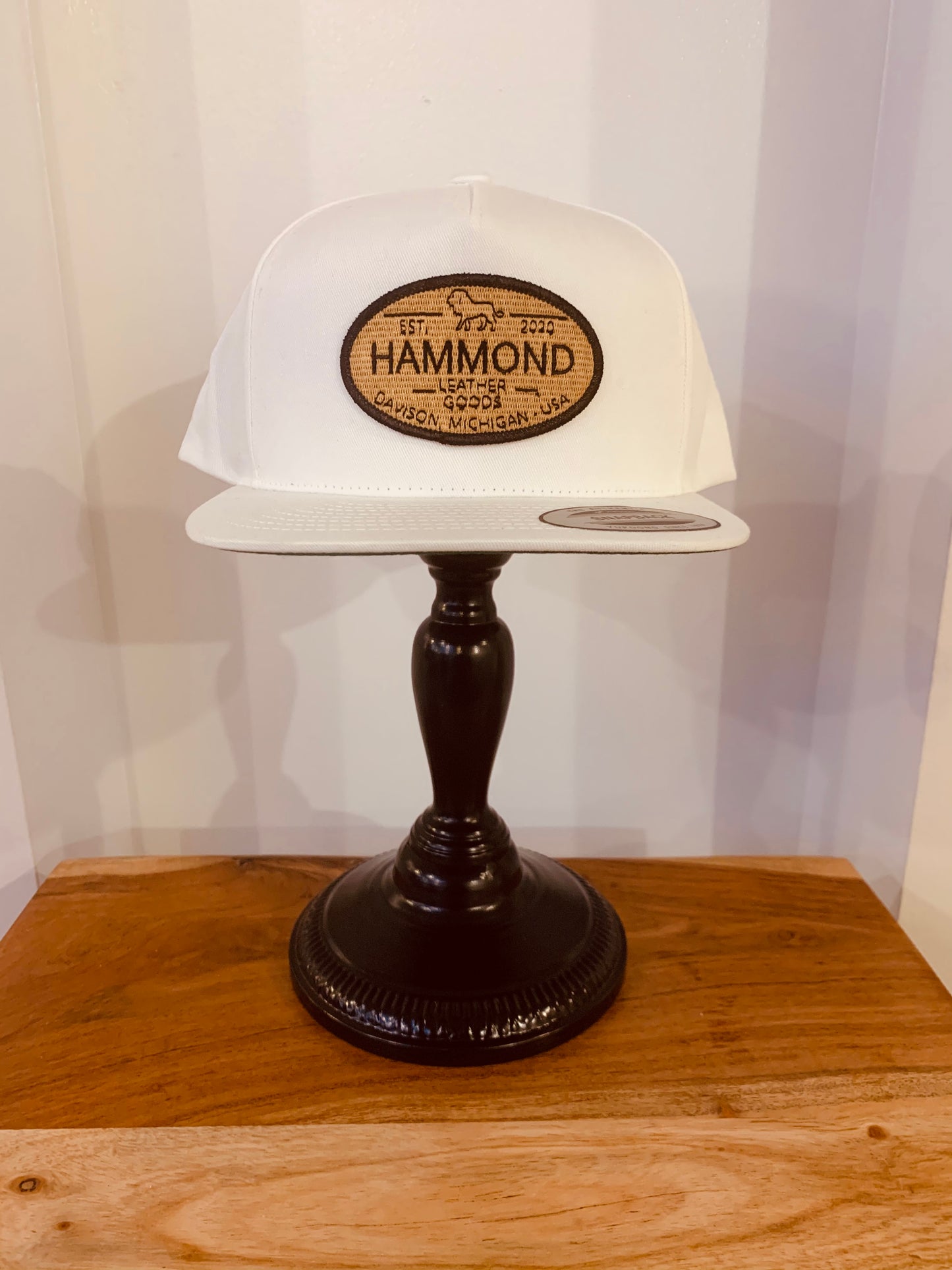 5-Panel Cotton Twill Snapback Hat