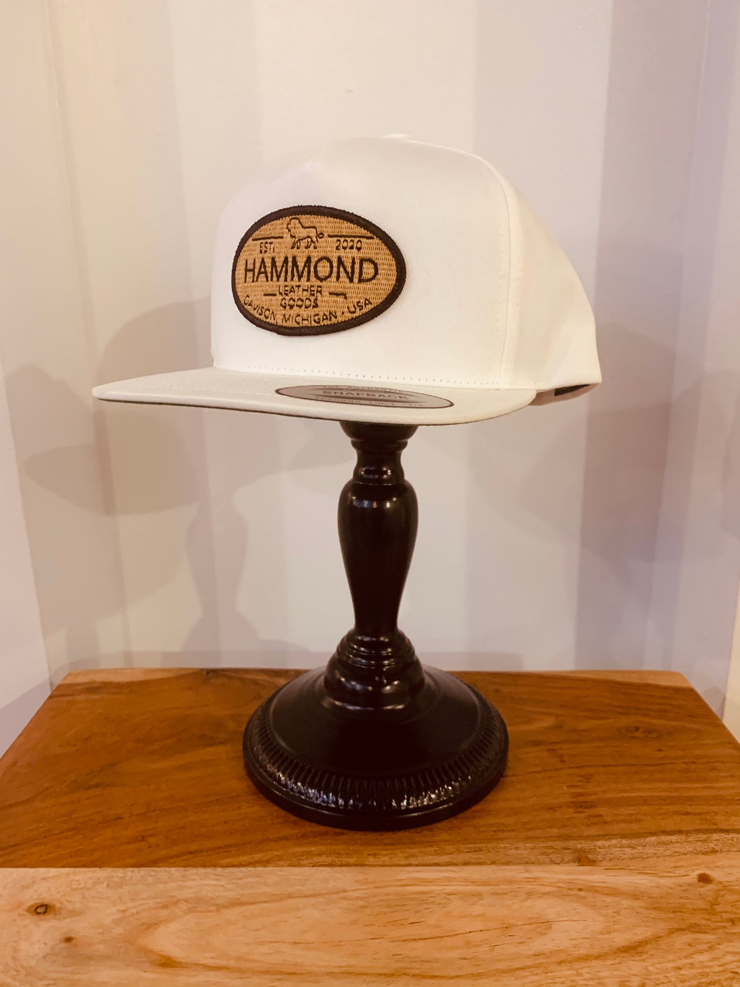 5-Panel Cotton Twill Snapback Hat