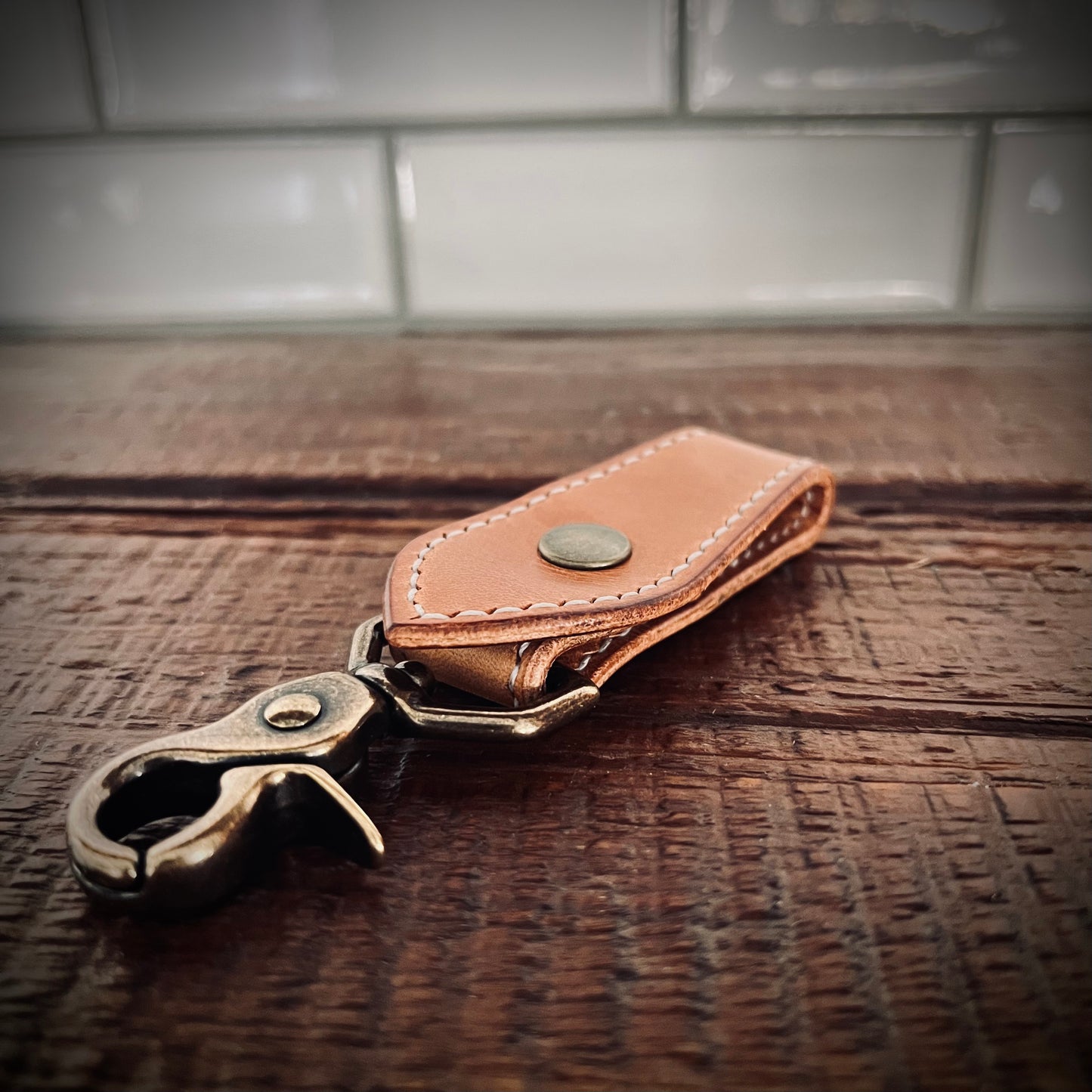 The Keeper - Leather Lanyard
