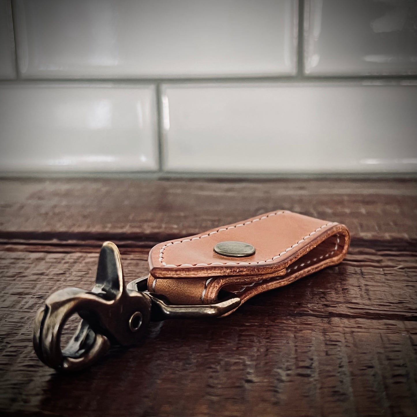The Keeper - Leather Lanyard