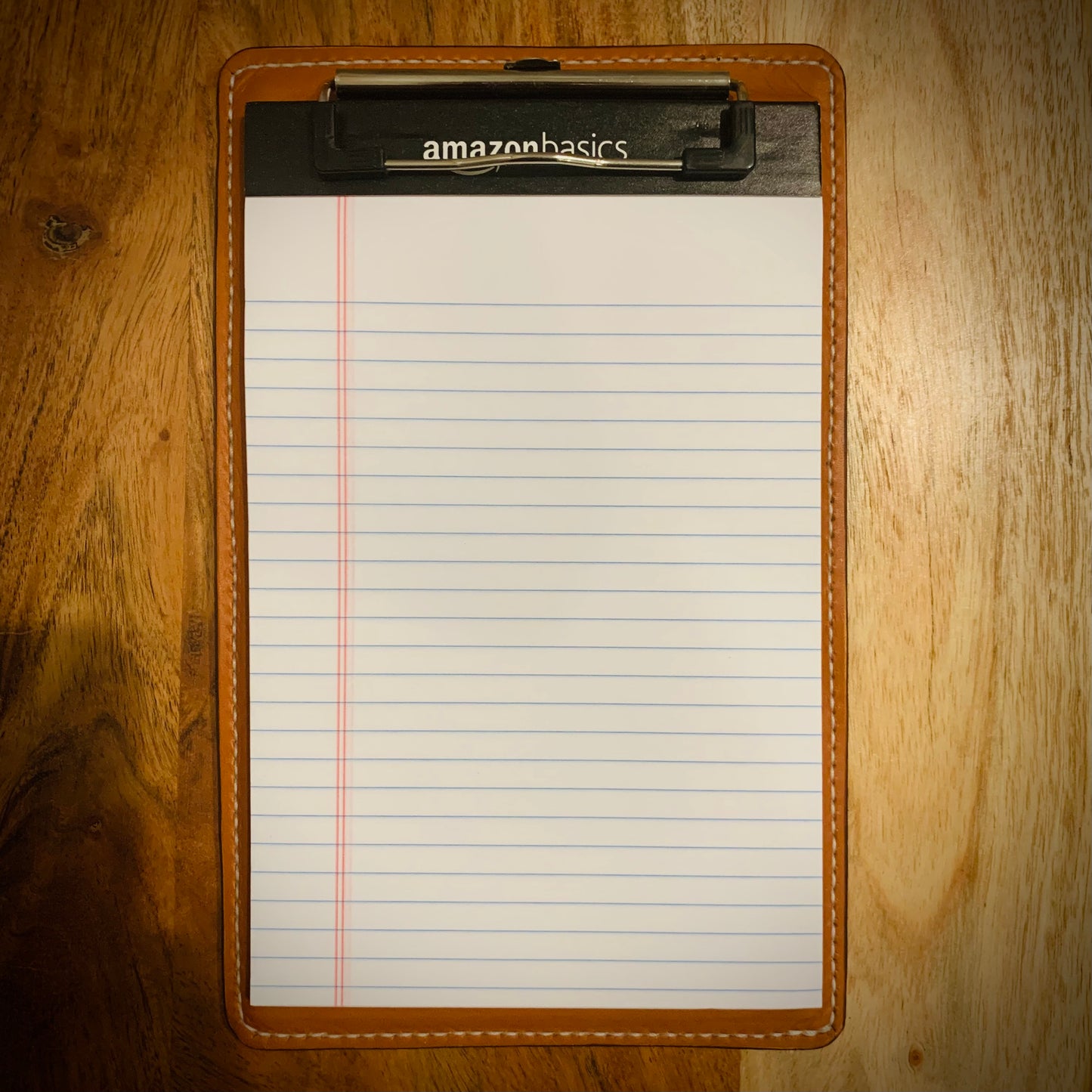 The Auditor - Leather Clipboard (5”x 8”)