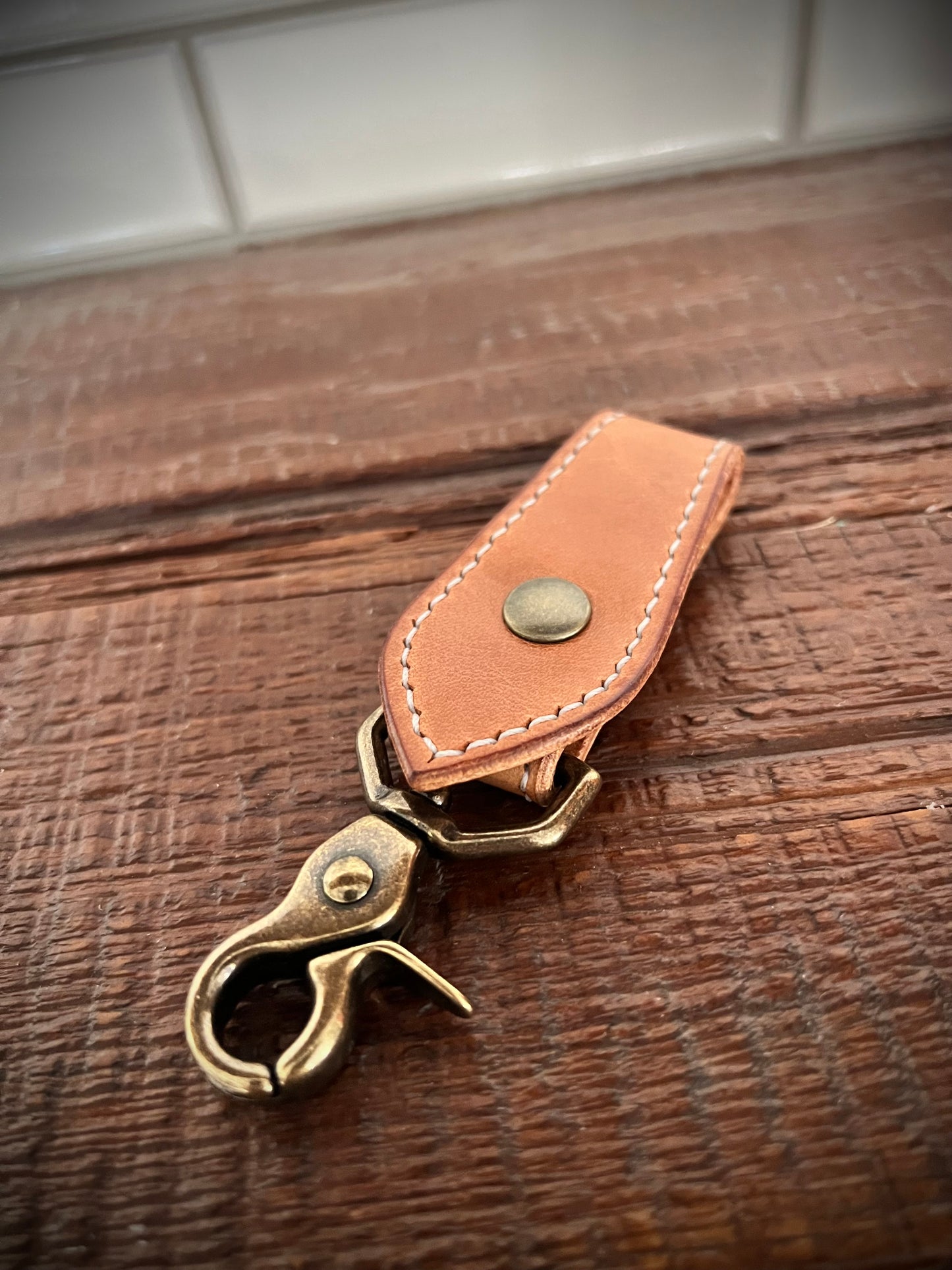 The Keeper - Leather Lanyard