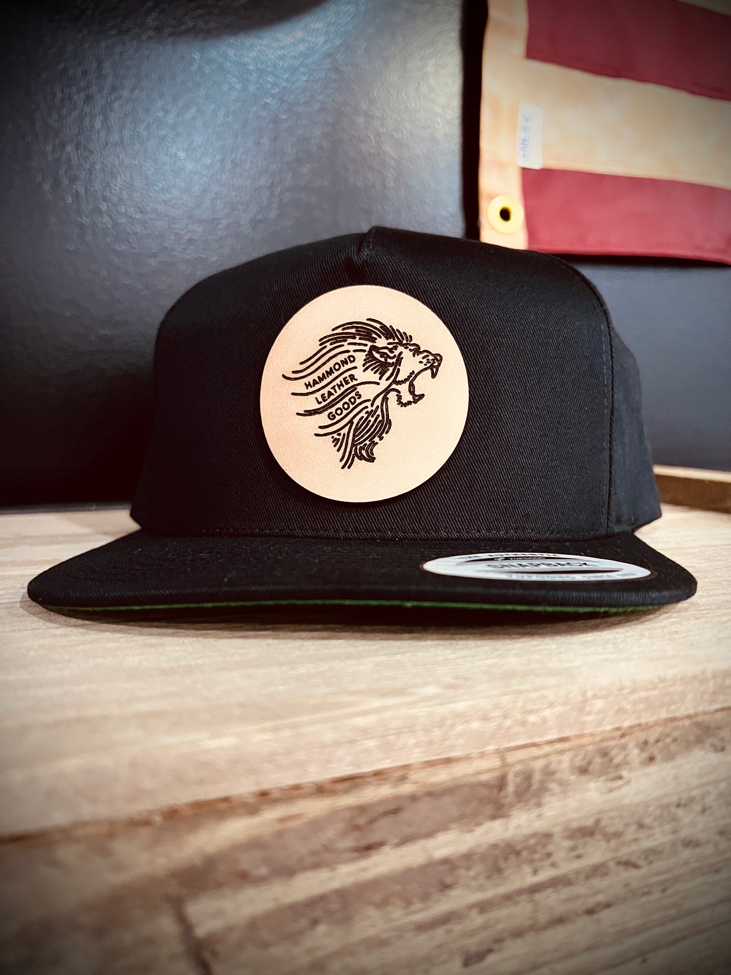 5-Panel Cotton Twill Snapback Hat