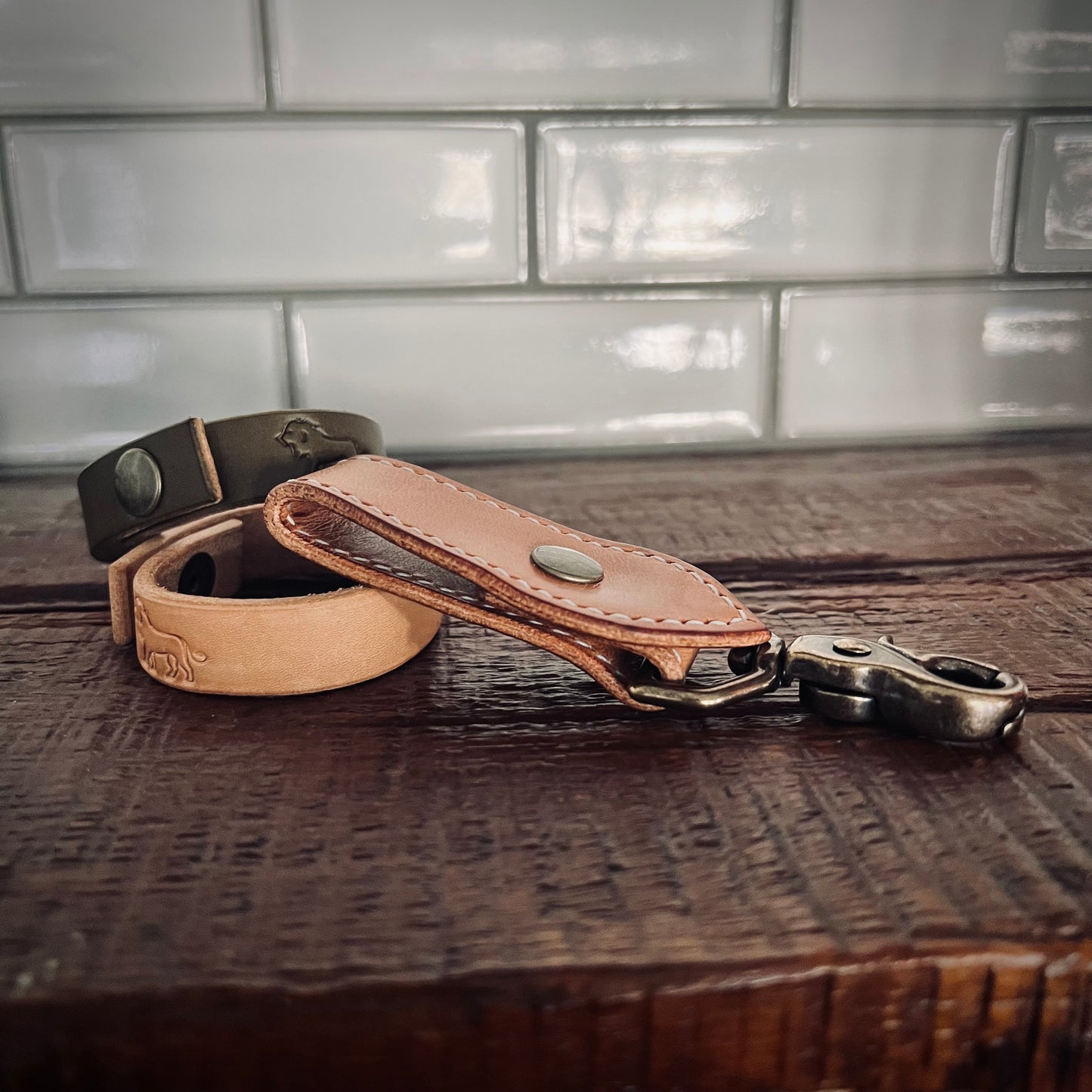 The Keeper - Leather Lanyard