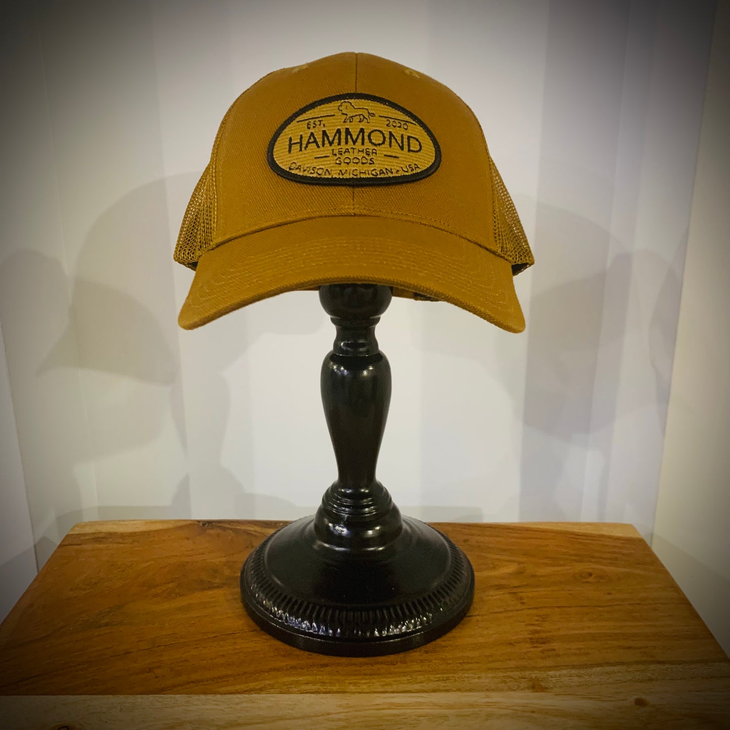 Canvas Meshback Snapback Hat