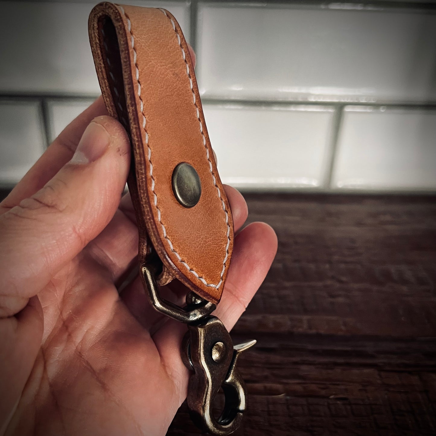 The Keeper - Leather Lanyard