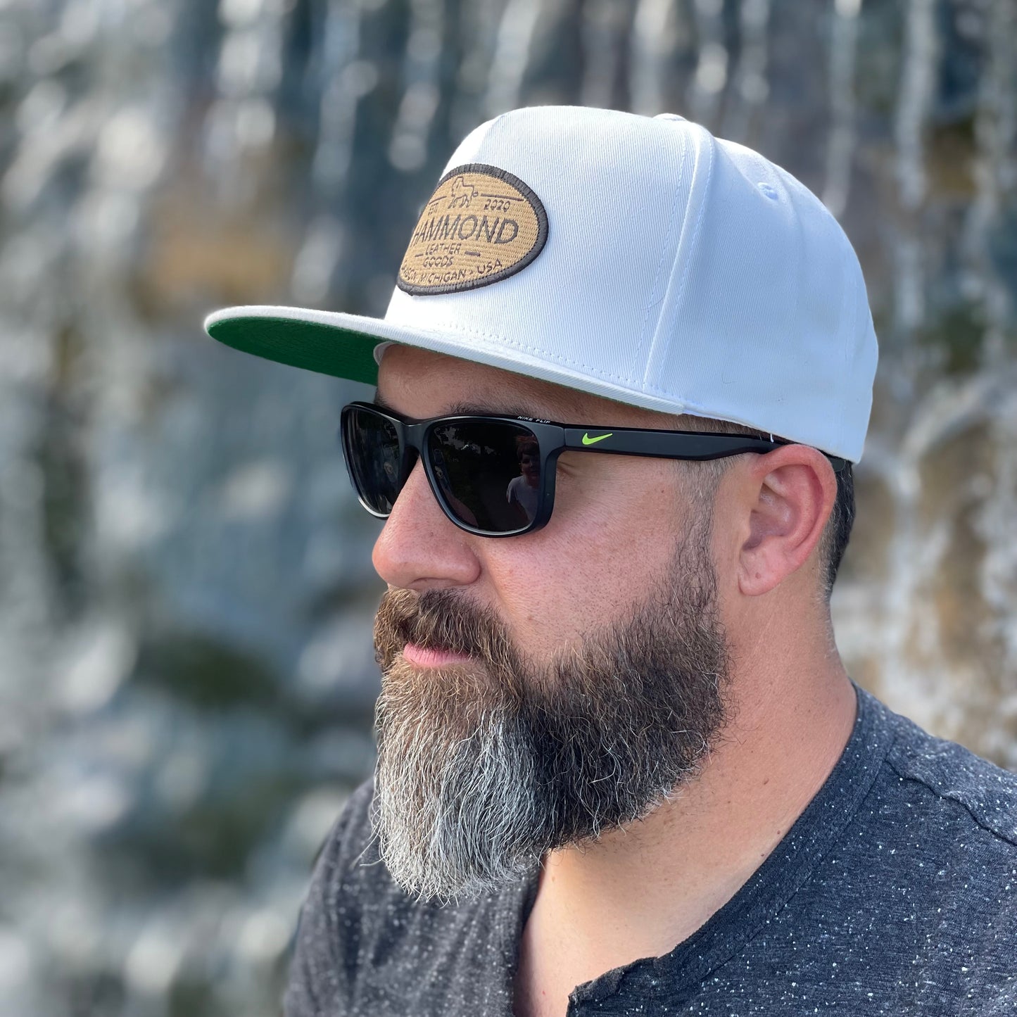 5-Panel Cotton Twill Snapback Hat