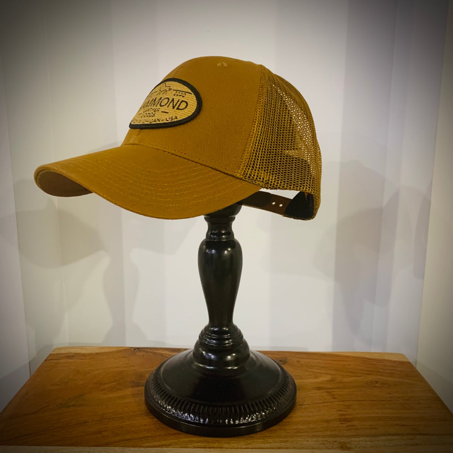 Canvas Meshback Snapback Hat