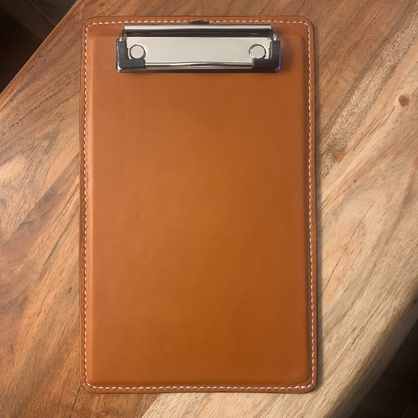 The Auditor - Leather Clipboard (5”x 8”)